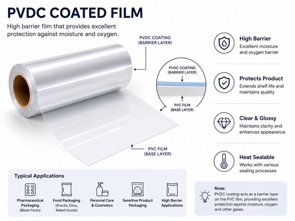 PVDC Coated PVC Film Manufacturer in Sikkim