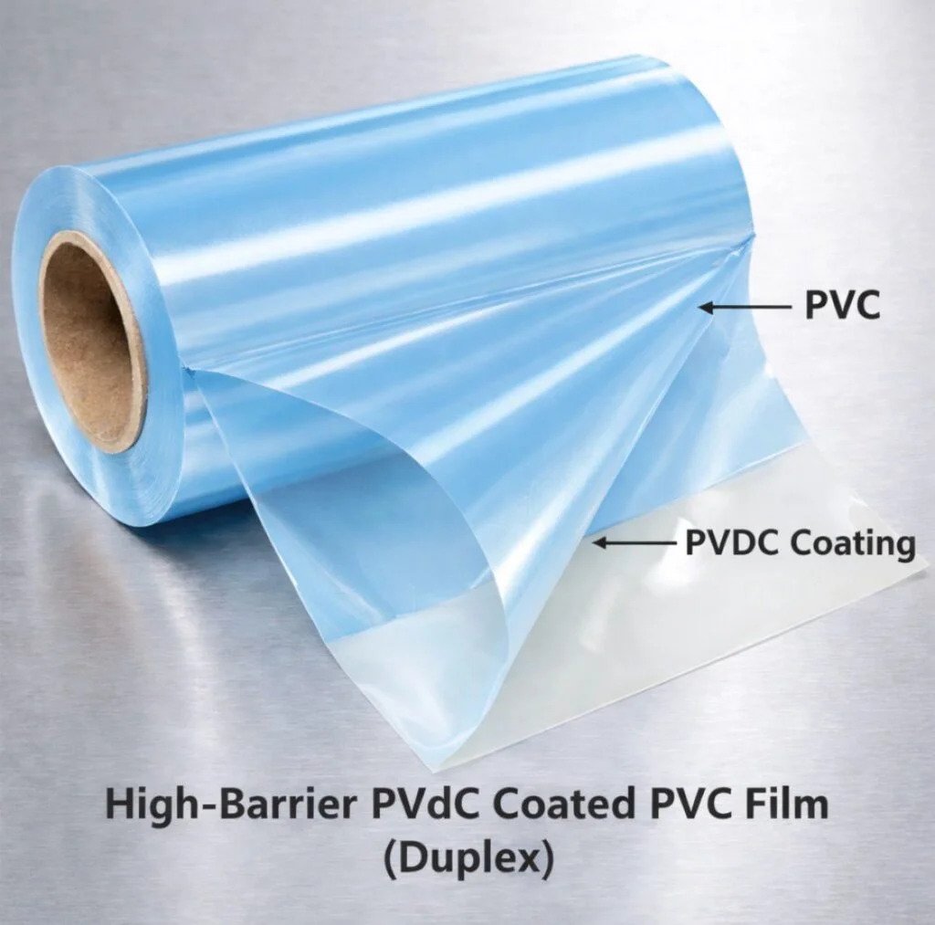 Best PVDC Coated PVC Film Roll for Pharmaceutical Packaging