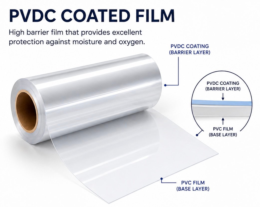 PVDC Coated PVC Film