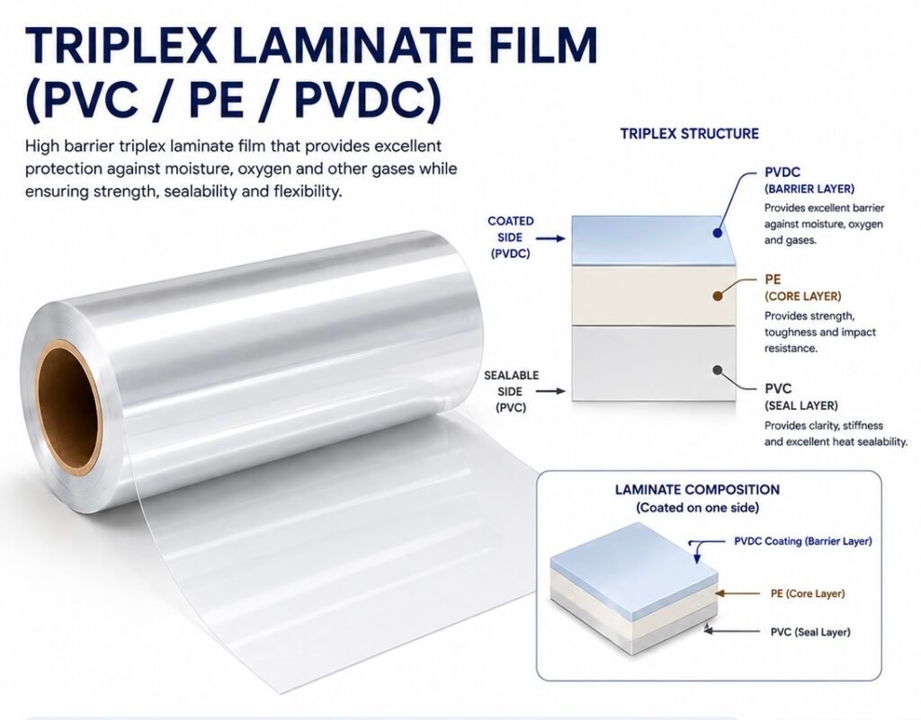 ⁠Triplex Laminate Film